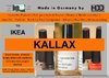 Lackstift, Farbstift für IKEA KALLAX schwarz-braun