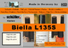 Lackstift, Farbstift für schüller BIELLA L135S