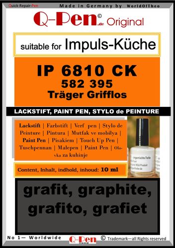 Lackstift für Impuls-Küchen IP6810 CK 582 395 10mL